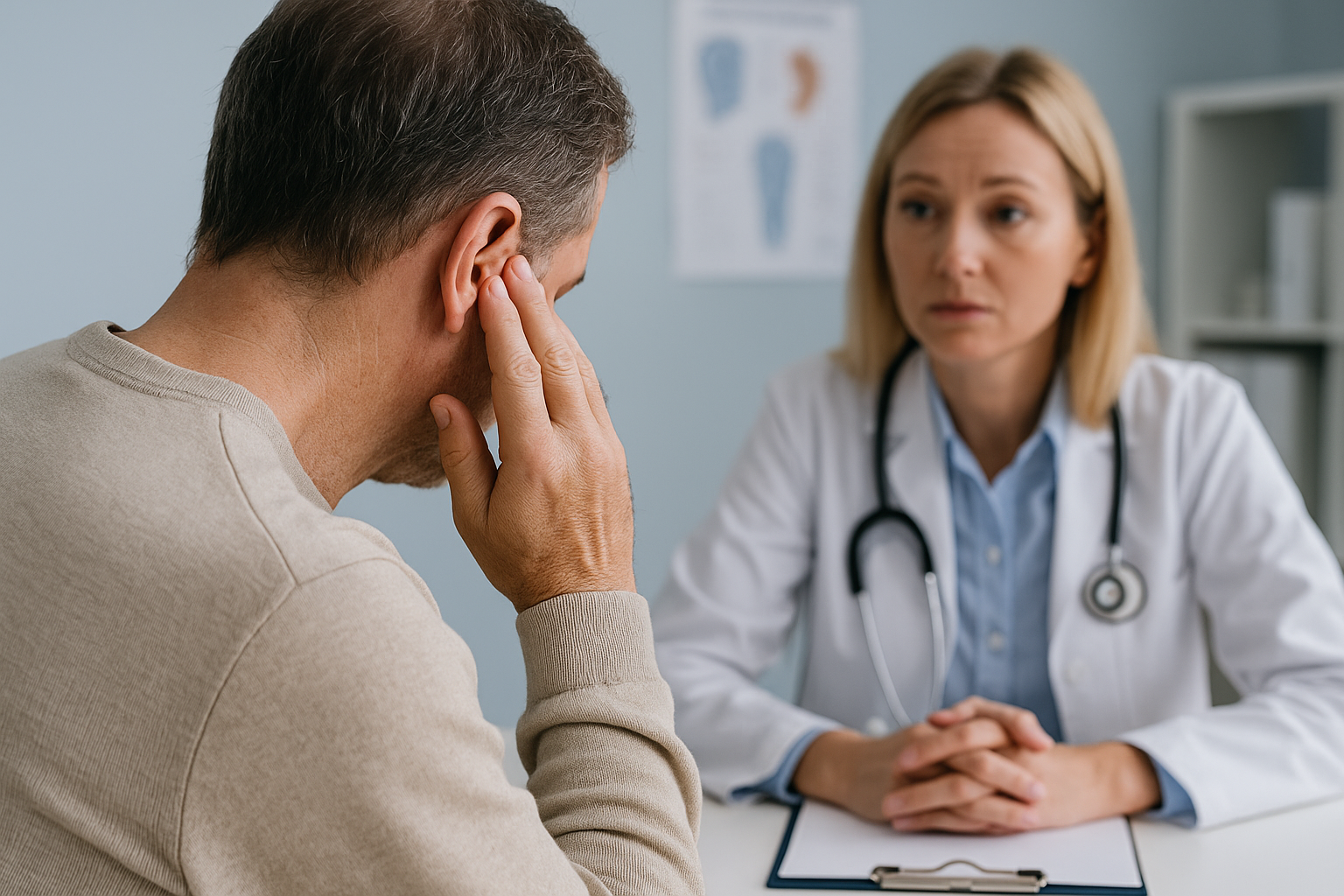 Cypimas ausyse - tinitas